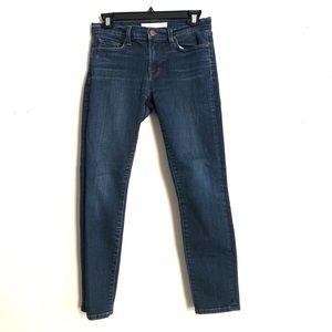 J Brand Low Rise Capri Dark Vintage Wash size 27